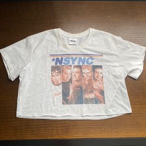 NSYNC crop top size small